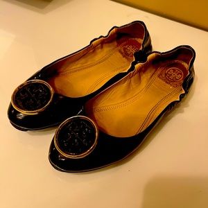 Tory Burch black ballet flats, size 7